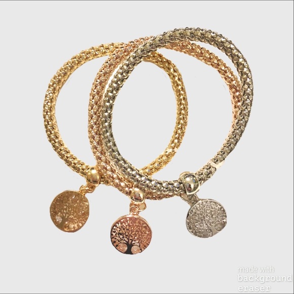 “Tree of Life” Austrian Crystal Charm Brac… - Picture 2 of 2